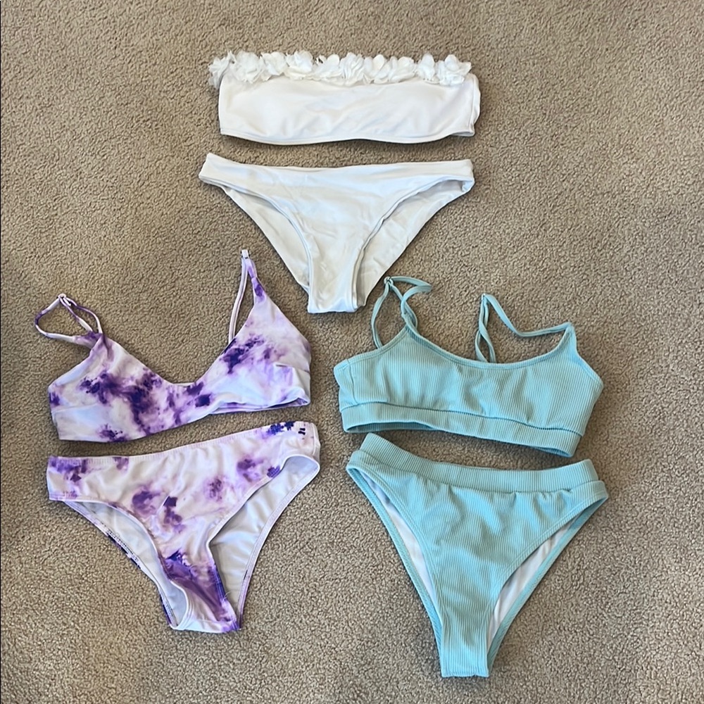3 SHEIN Bikini bundle Set